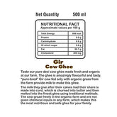 100% Pure Desi Cow Ghee By Absolute | Good Source Of Protein Fiber Healthy & Nutritious Desi Cow Ghee Perfect For Weight Loss | (500ml) 16.9 Ounce | Jar Pack